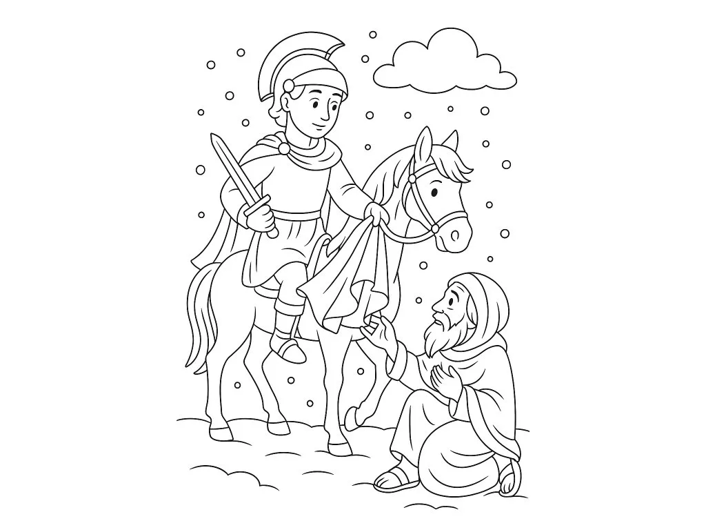 Sv. Martin — výukový balíček pro MŠ a ZŠ | Pracovní listy a hry