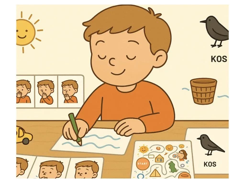 Kompletní rozmlouvací sada — 8 materiálů pro rozvoj řeči dětí 3–8 let