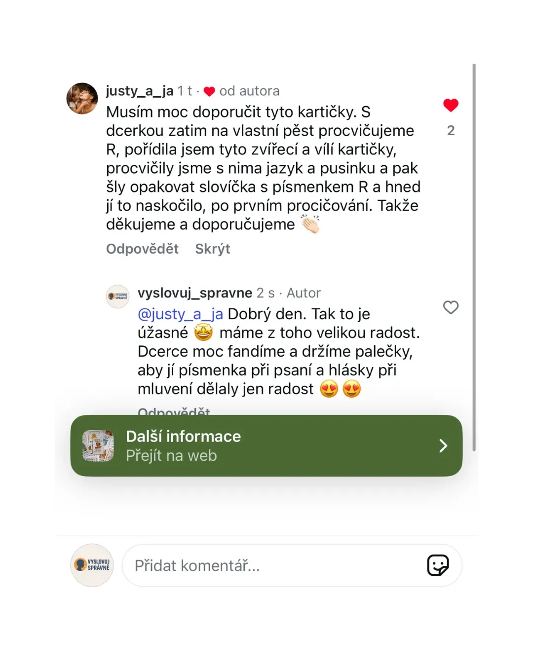 Spokojení zákazníci